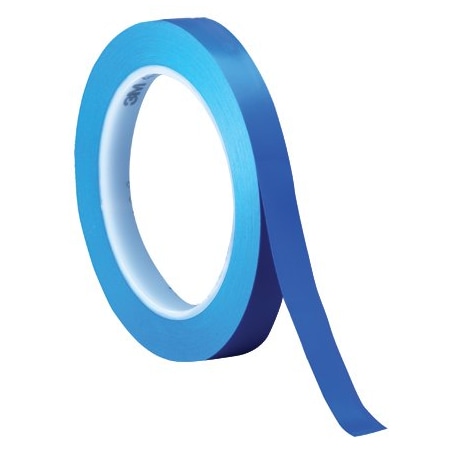 3M 1/4'' x 36 yds. Blue 3M 471 Vinyl Tape, 144PK BUY00023351